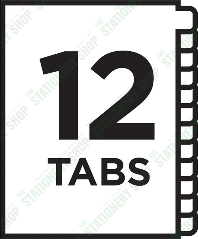 PAPER 12 WHITE DIVIDER A4 5SET (W/O HOLE) PAPER 12 WHITE DIVIDER A4 5SET (W/O HOLE)